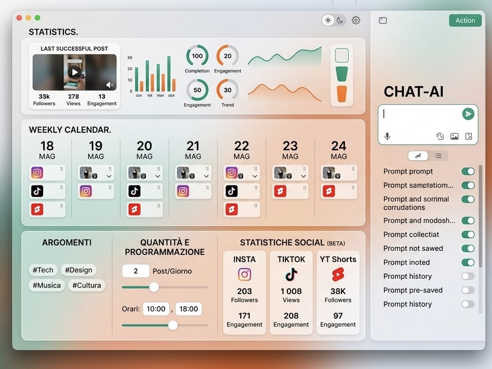 WhyPost Mission Control Dashboard