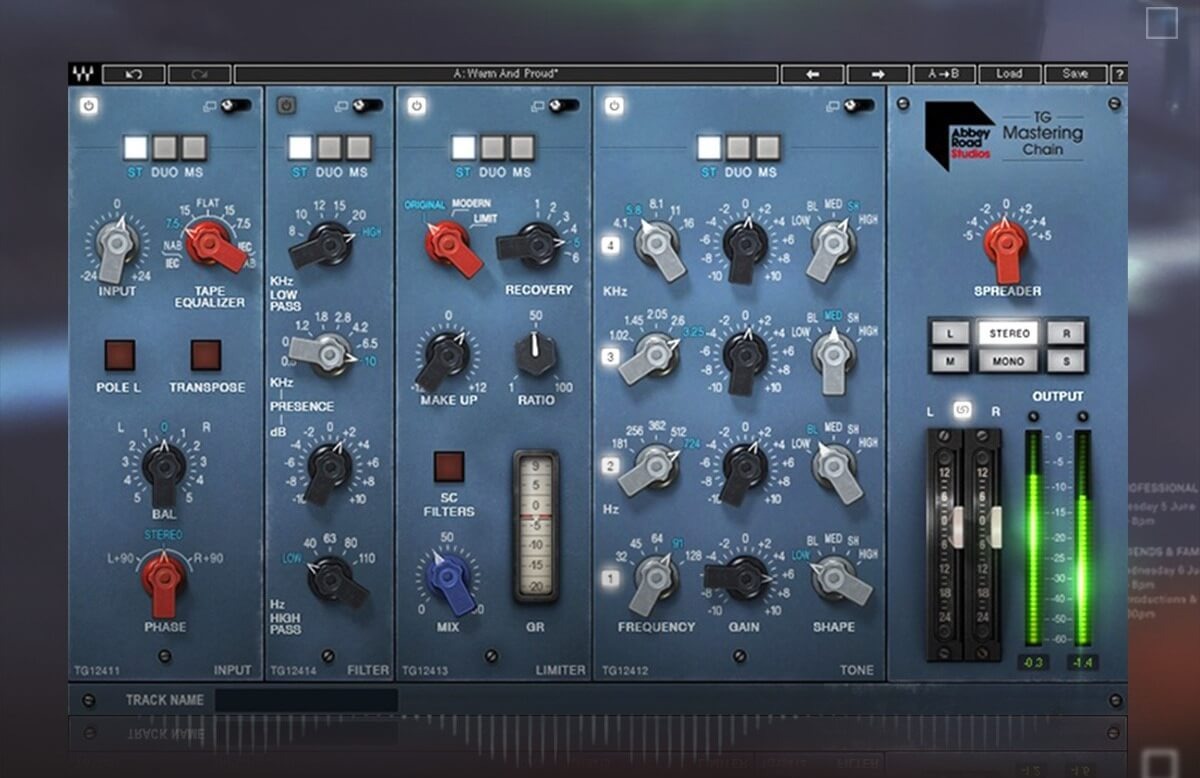 Abbey Road TG Mastering Chain